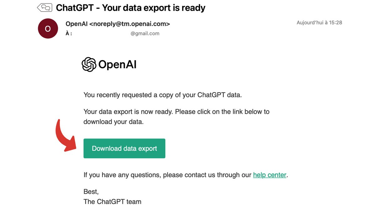 chatgpt download data export