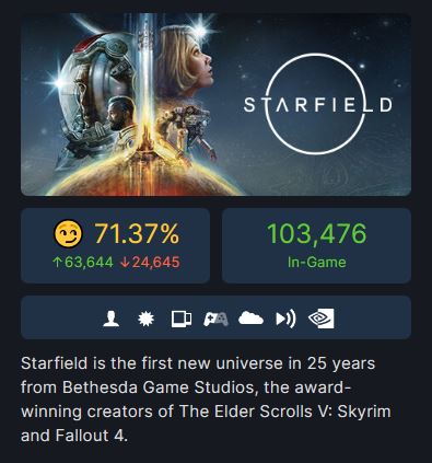 starfield avis steam © © Bethesda