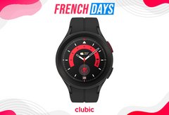 Les French Days font chuter le prix de la Samsung Galaxy Watch5 Pro (moins de 300€)