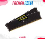 French Days  Amazon : ce kit RAM Corsair chute à son prix le plus bas