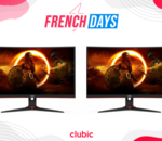 Insolite : pour les French Days, ce lot de deux écrans PC AOC WLED de 24
