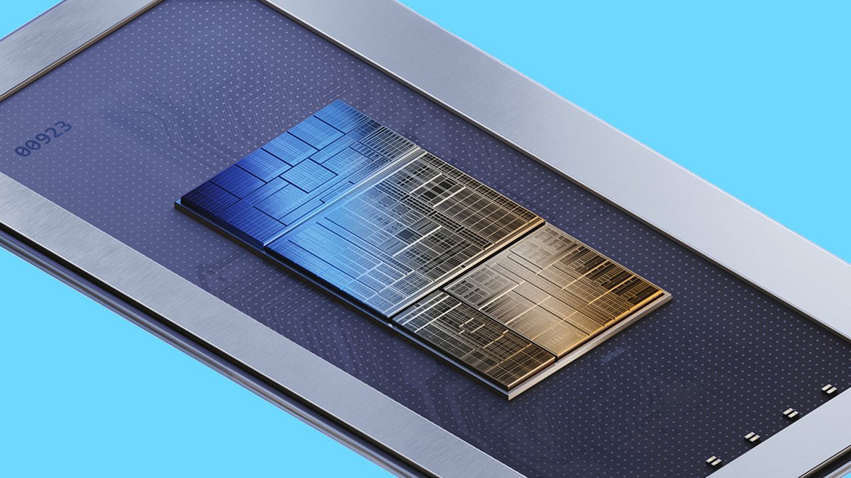 On distingue les quatre parties d'un processeur Meteor Lake © Intel