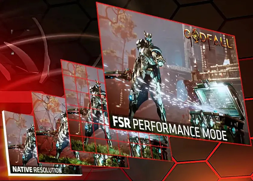 Intelligence artificielle et efficacité énergétique au menu du FidelityFX Super Resolution 4 d'AMD