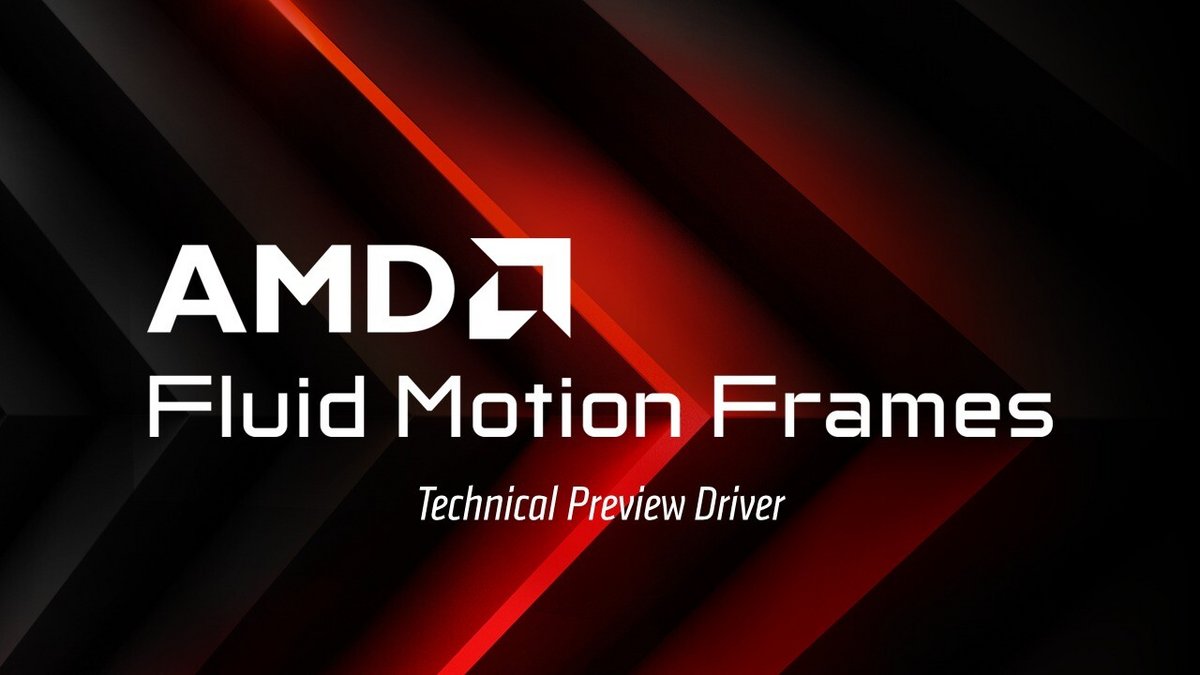 Le fluid motion frames vient doper le FSR 3 © AMD