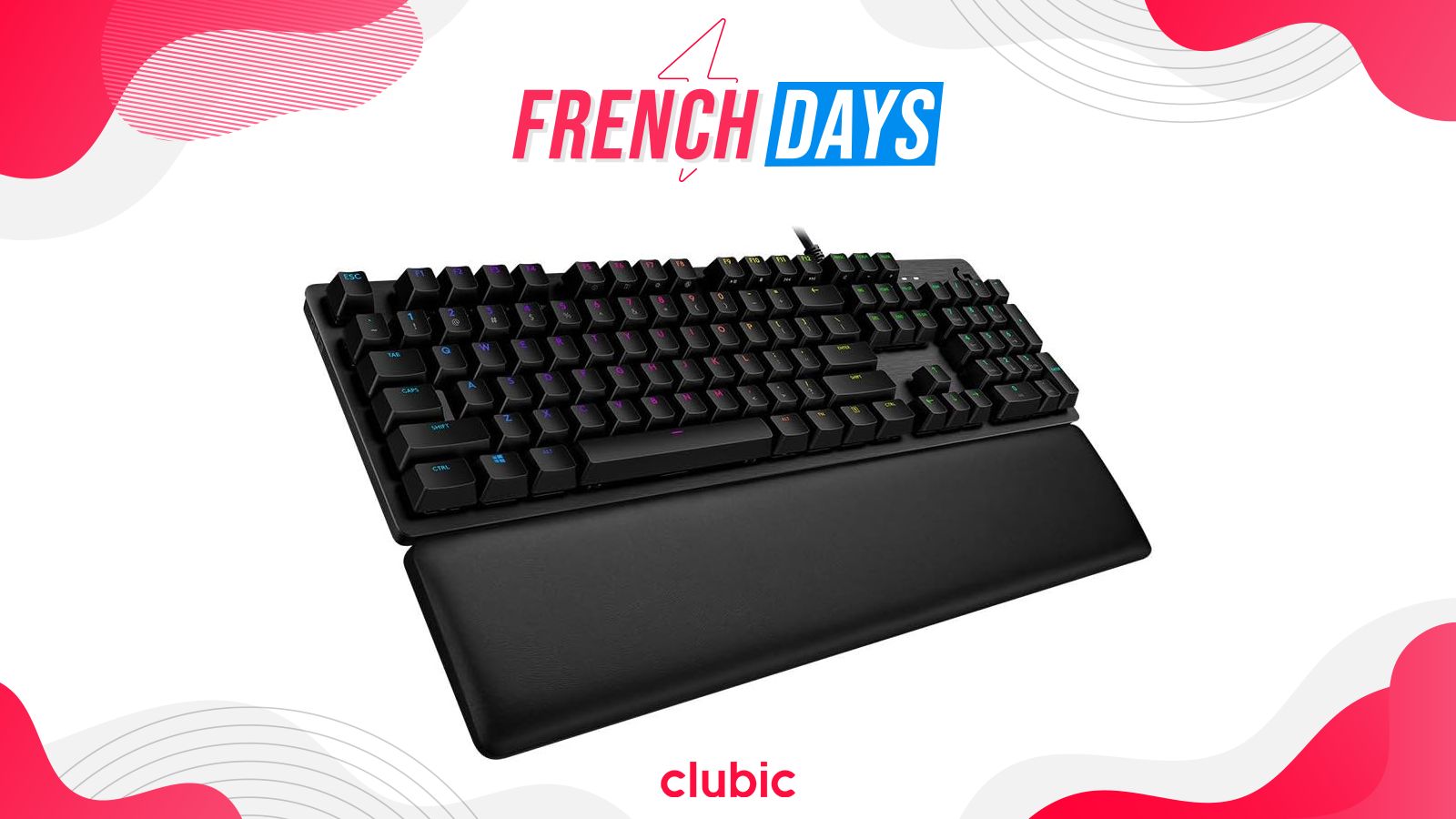 French Days Amazon : ce clavier gamer Logitech est à moins de 100€