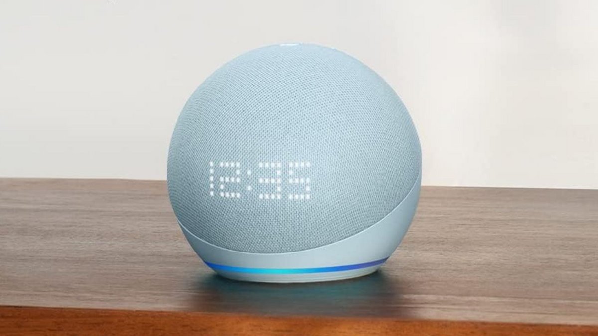 L'Echo Dot 5 avec horloge d'Amazon pas chère avant le Prime Day