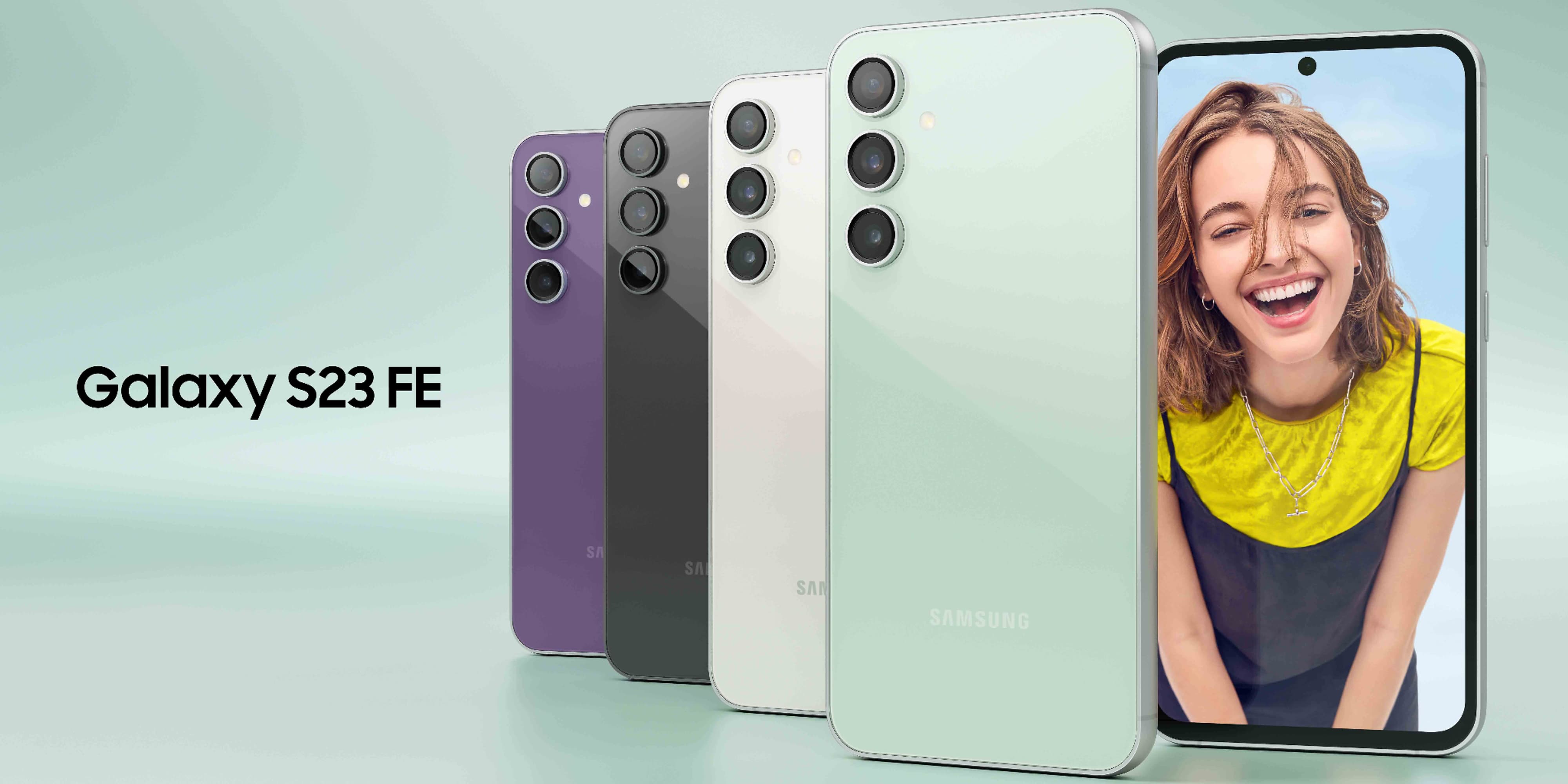 Galaxy S23 FE, Tab S9 FE, Buds FE... Le haut de gamme de Samsung à prix d'ami !