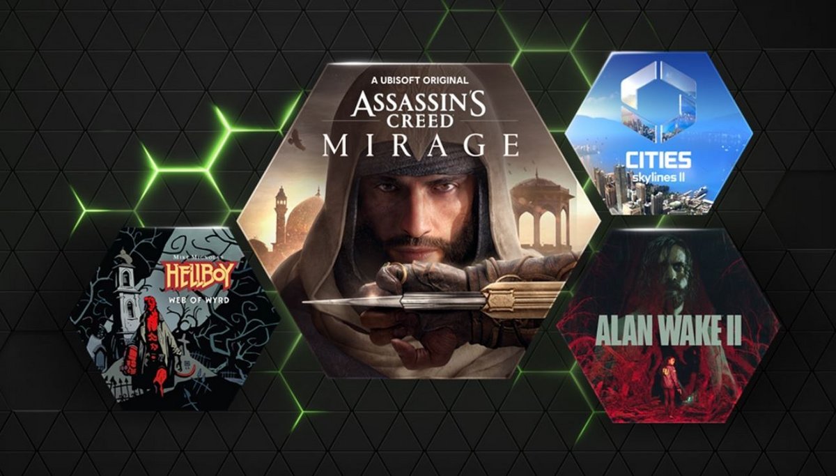 En octobre, le service accueillera notamment Assassin's Creed Mirage, Forza Motorsport et Alan Wake 2 © NVIDIA
