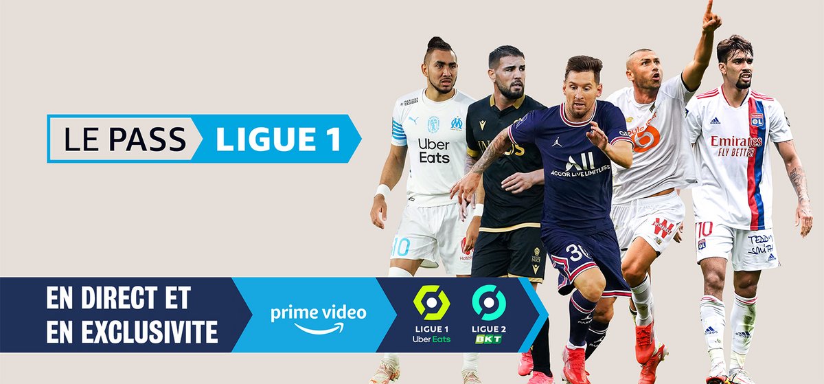 Prime Video propose également le Pass Ligue 1