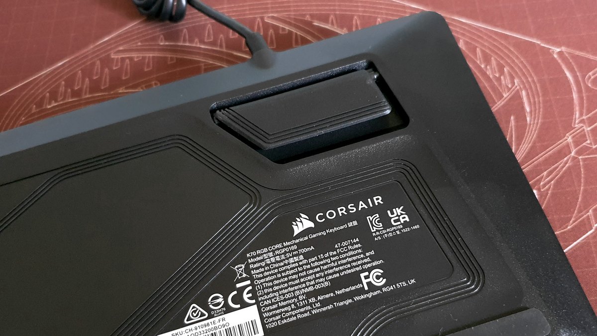 Corsair K70 Core © Nerces