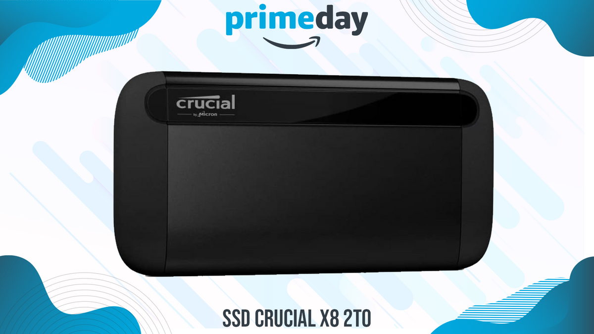 Le SSD externe Crucial X8 2 To