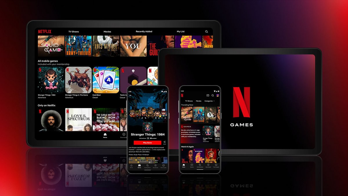 Netflix Games, c'est actuellement plus de 70 titres, essentiellement sur mobile © Netflix