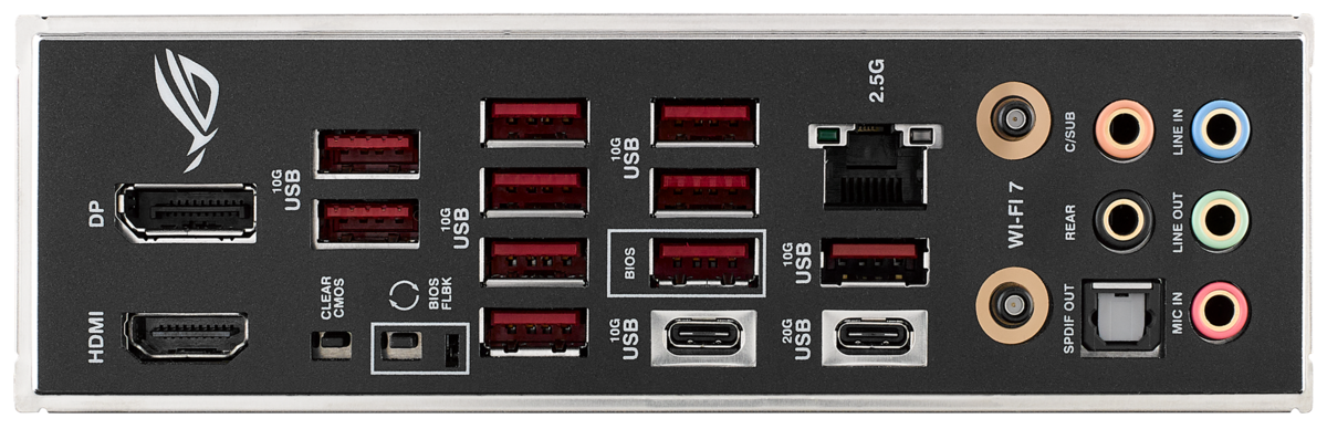 ASUS passe au &quot;tout USB 3.2 Gen 2&quot; : 10 ports © Nerces pour Clubic