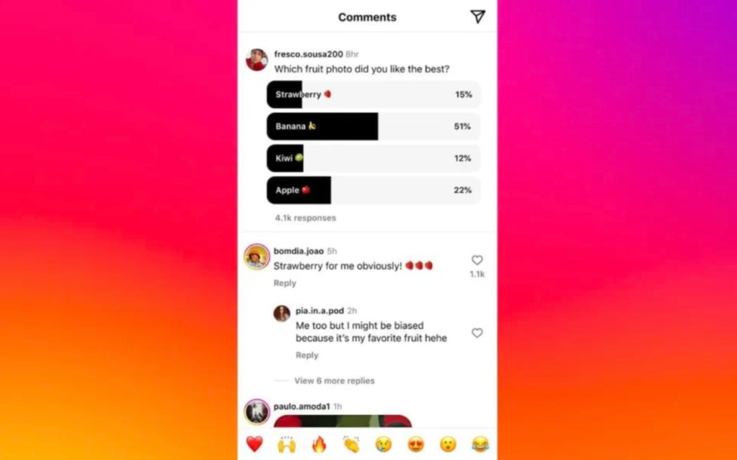 Amateurs de sondages, Instagram va faire votre bonheur