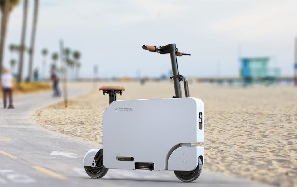 Le Motocompacto se décrit comme un moyen de transport alternatif, moderne et zéro émission © Honda