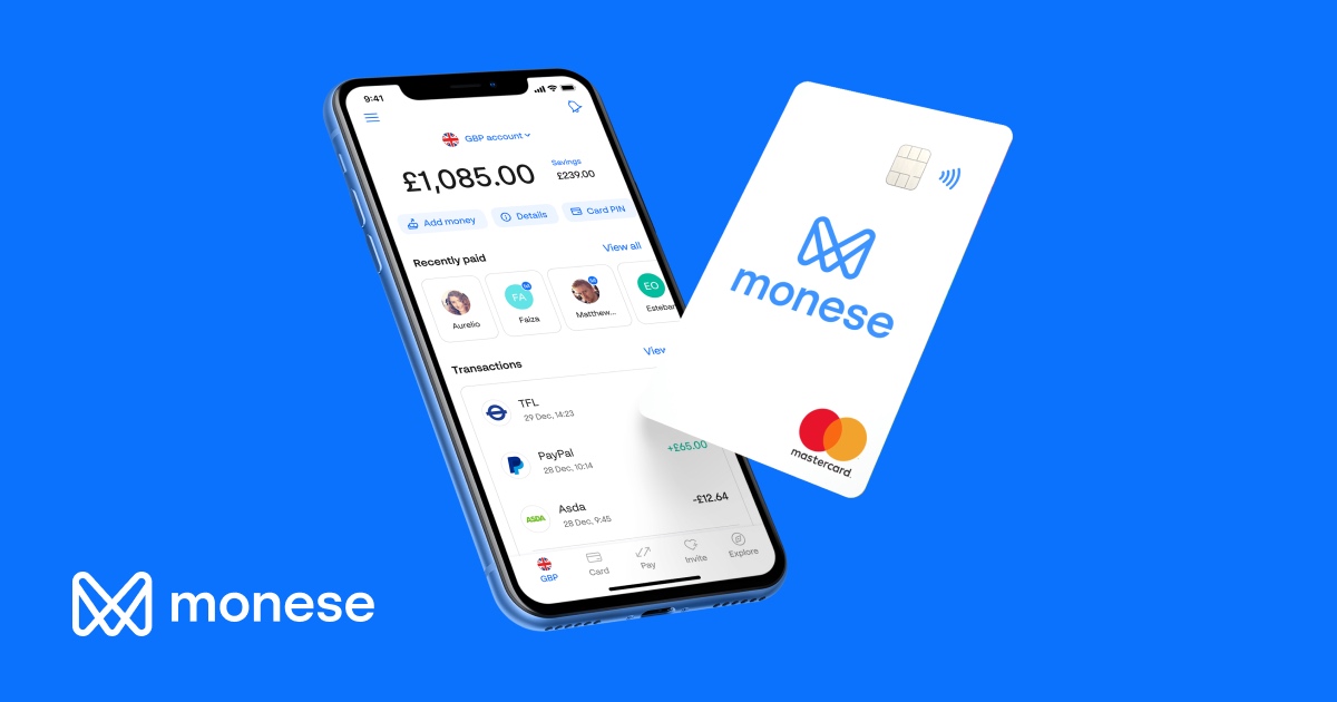 Monese - La banque mobile internationale
