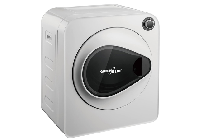 Mini sèche-linge évacuation 3 kg, 830 W, 5 programmes, au mur et