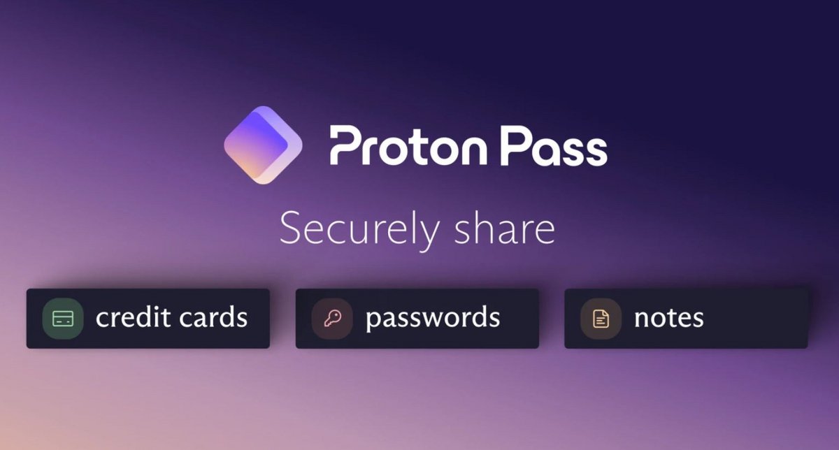 Proton Pass se dote d'une nouvelle fonction de partage des mots de passe © Proton