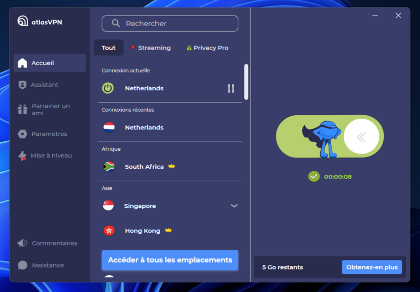 atlasvpn © clubic.com