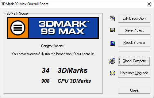 3DMark 99 Max © Nerces