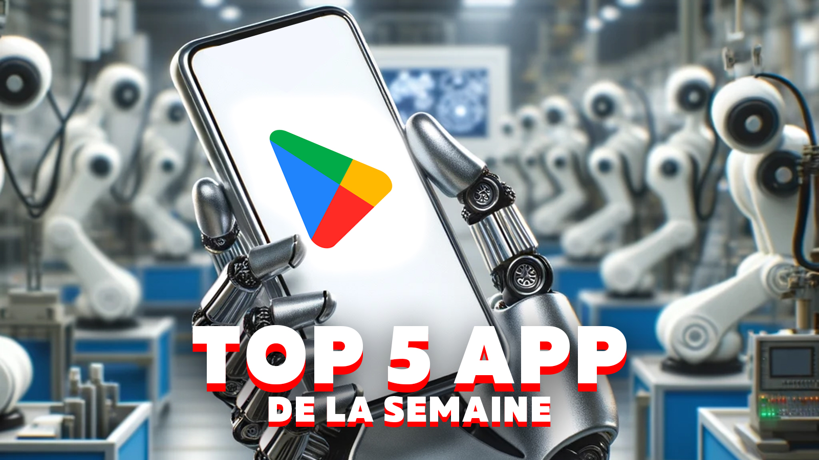 Top 5 des applications IA à tester absolument ce week-end !