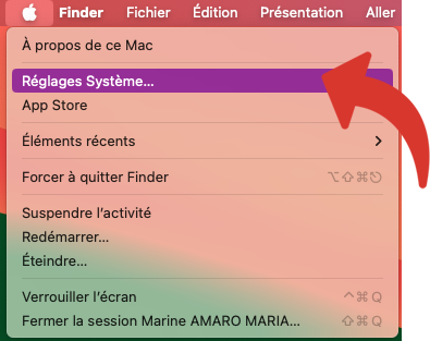 Open system settings on macOS © © Clubic