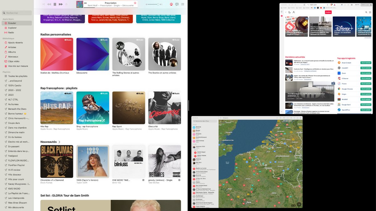 macOS Ecran Divisé © © Mathieu Grumiaux pour Clubic