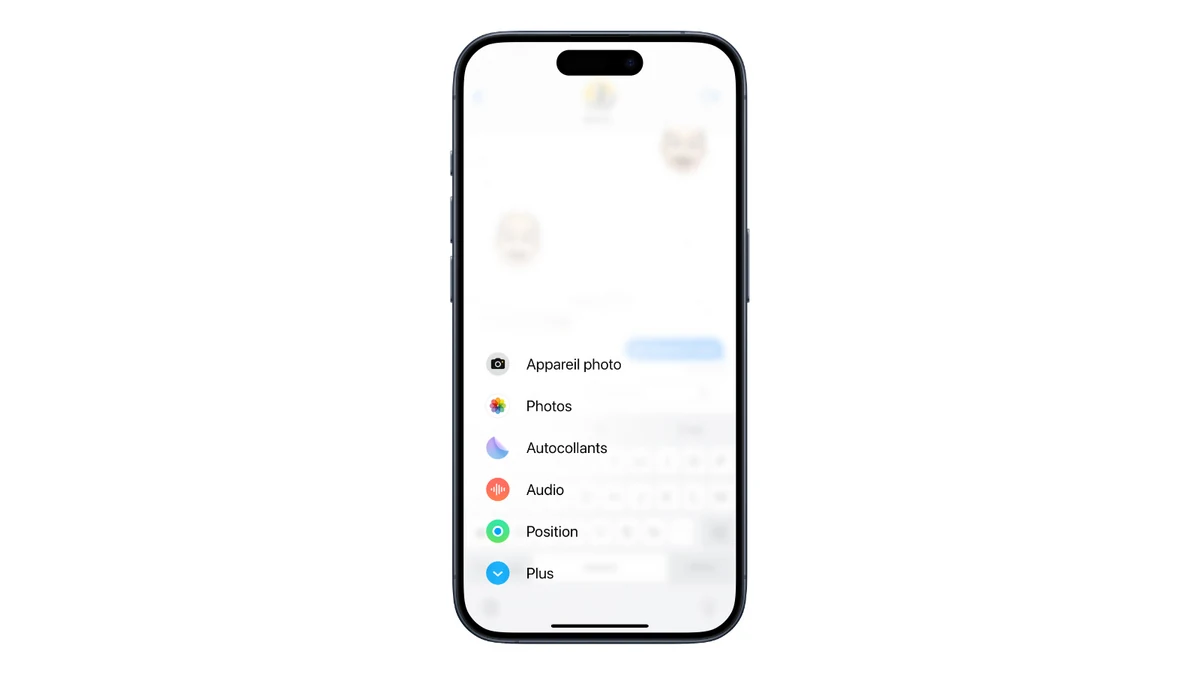 iOS 17 Messages © © Mathieu Grumiaux pour Clubic