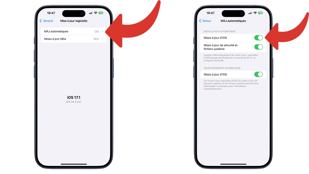iOS 17 Conseils Batterie © © Mathieu Grumiaux pour Clubic