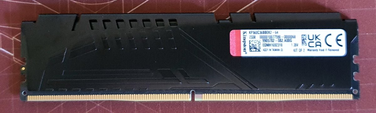 Kingston Fury Beast DDR5-6000 CL36 © Nerces