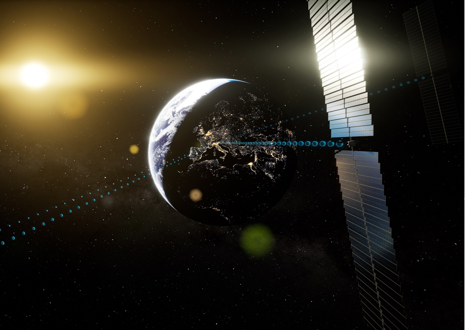 Les centrales électriques solaires dans l'espace... ça marche bien !