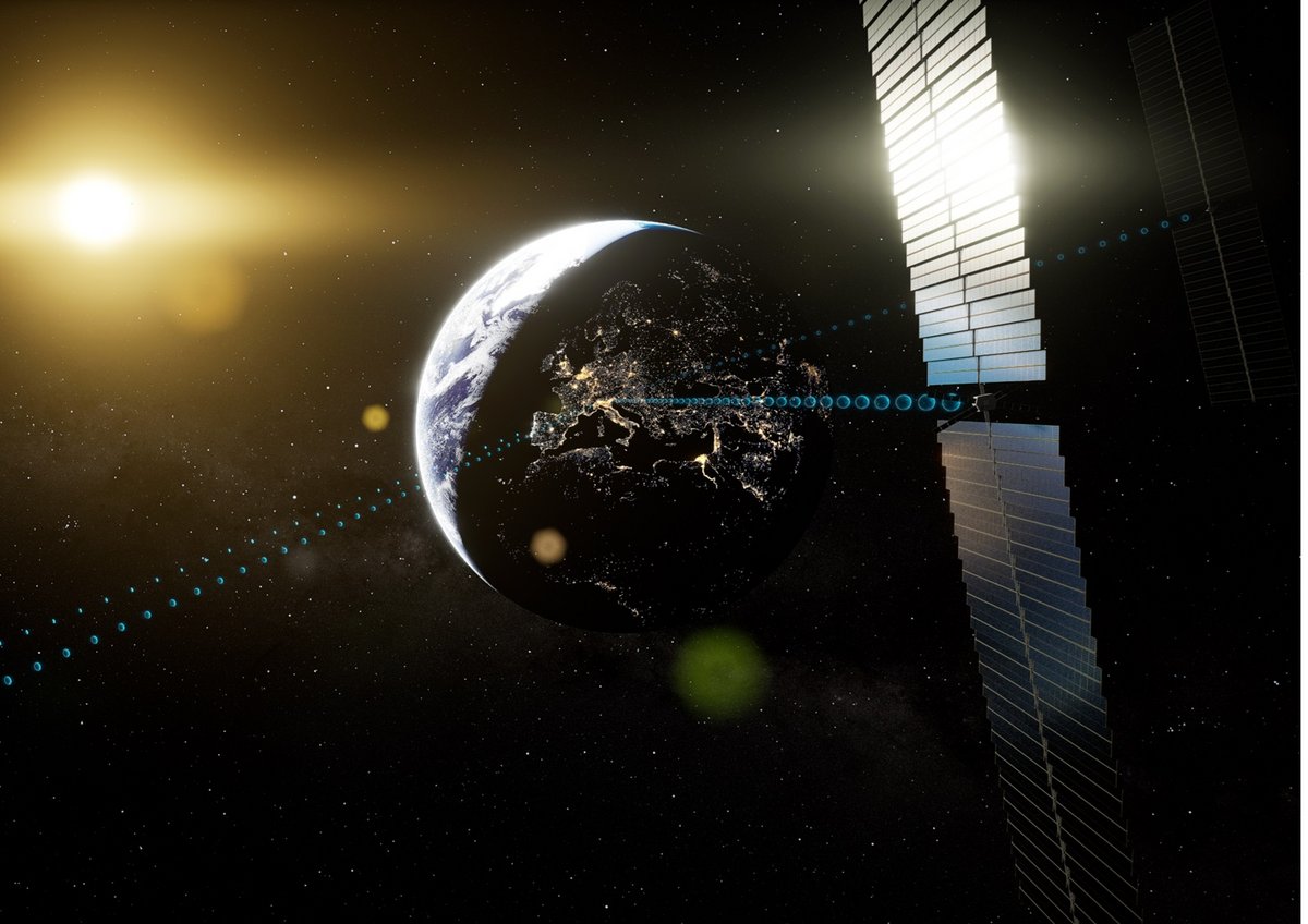 Verra-t-on bientôt des centrales solaires en orbite ? © ESA - A. Treuer