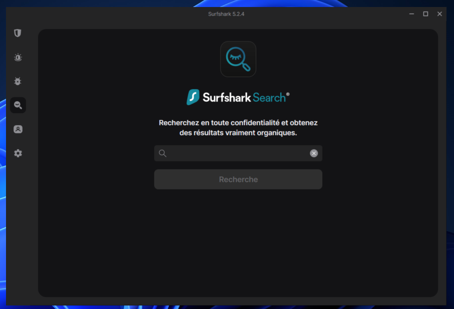 Surfshark VPN - Le moteur de recherche Surfshark Search