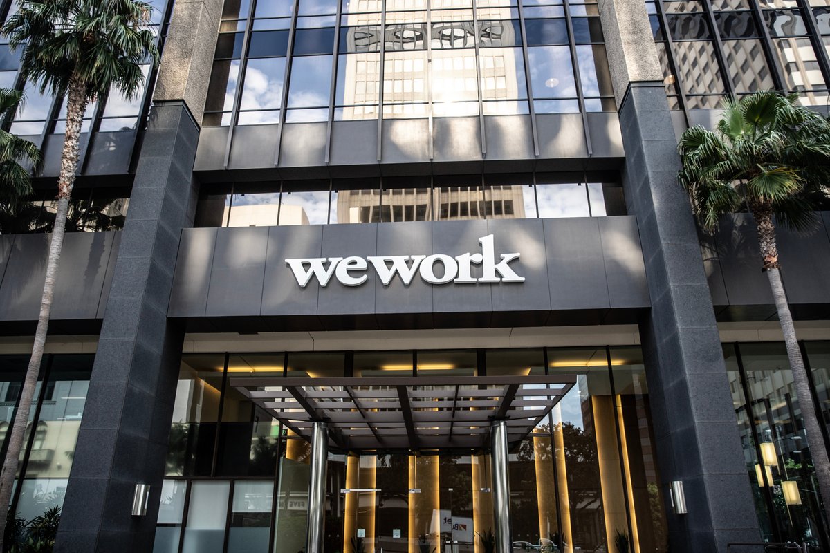 Un bâtiment du groupe WeWork © YuniqueB / Shutterstock.com