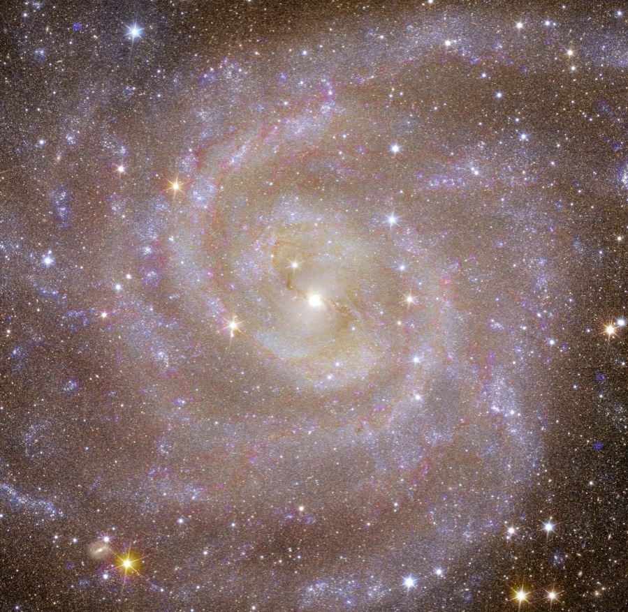 La galaxie spirale... Un modèle à bien comprendre pour identifier la matière noire. © ESA/Euclid Telescope