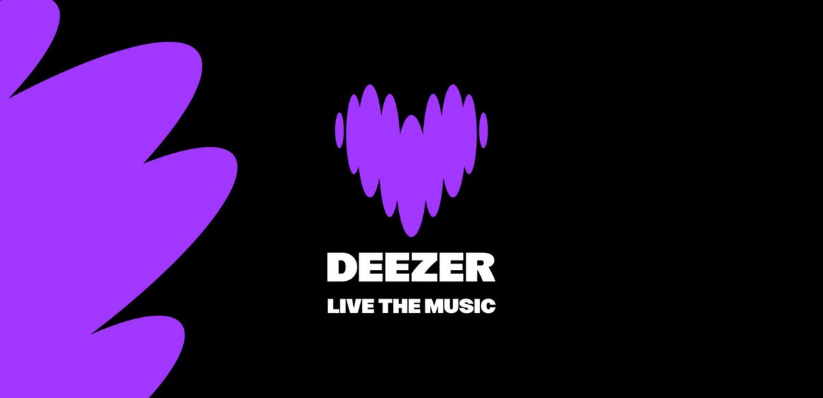 Le nouveau logo de Deezer © Deezer