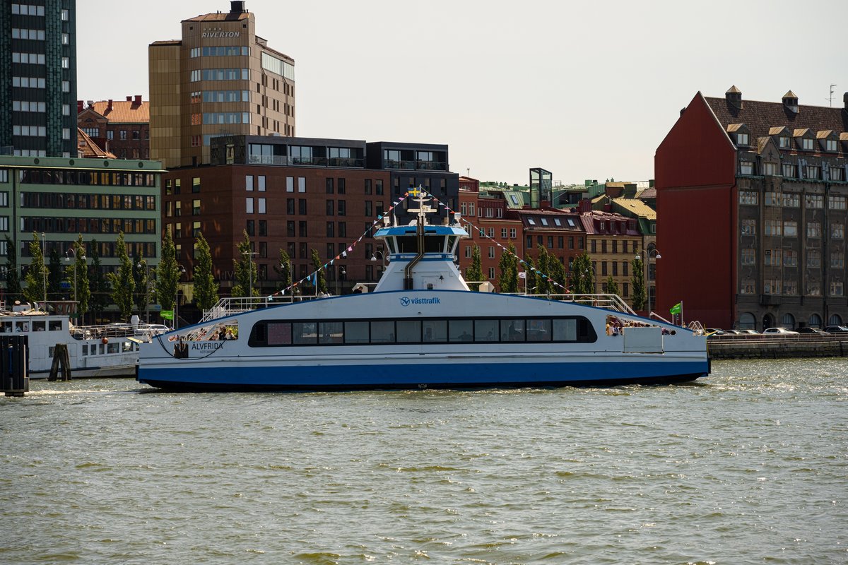 Un ferry électrique-hybride en Suède © Trygve Finkelsen / Shutterstock