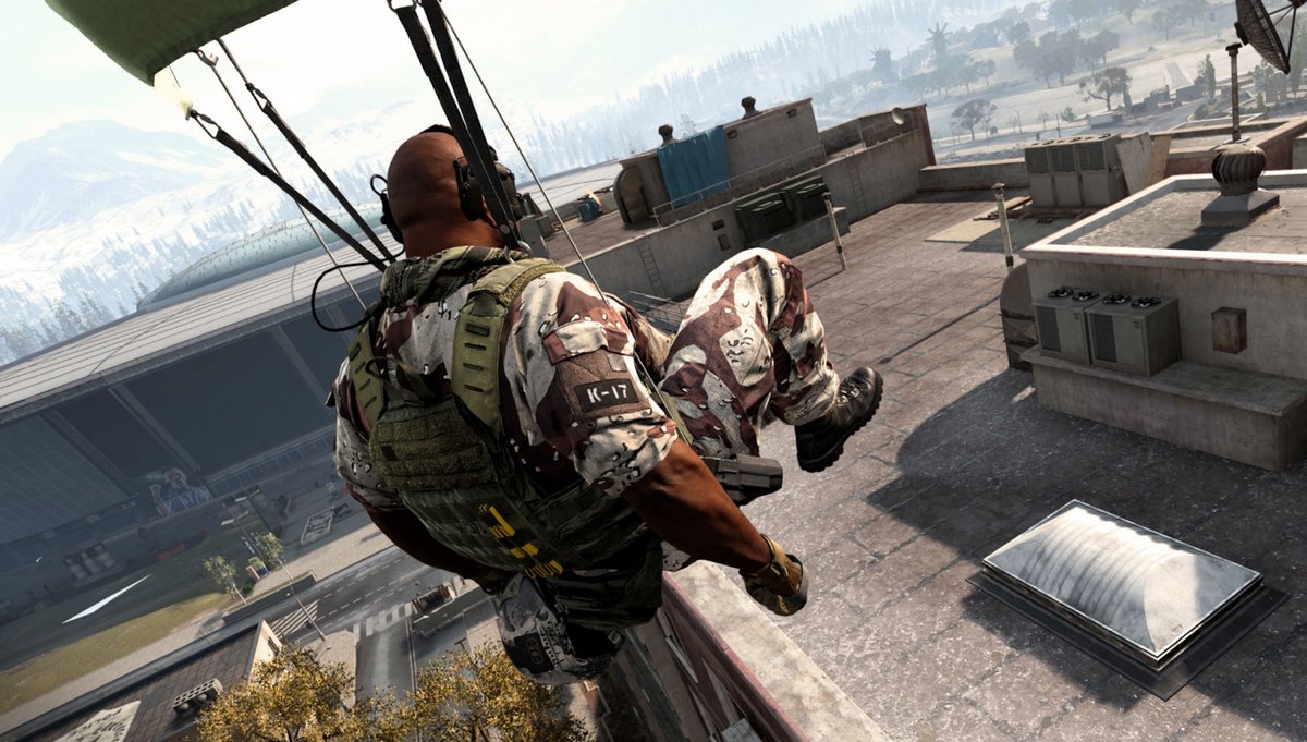 Les parachutes sont un élément essentiel de Call of Duty : Warzone © Activision