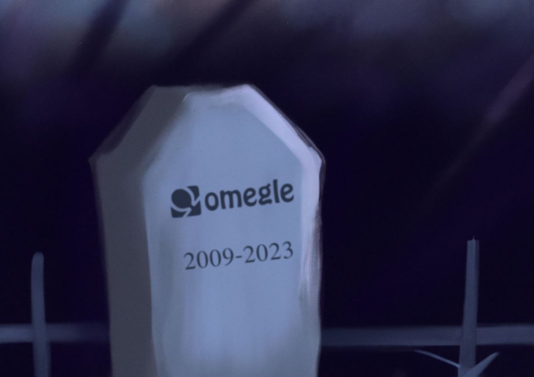 Lancé en 2009, le site web Omegle a fermé ses portes © Omegle