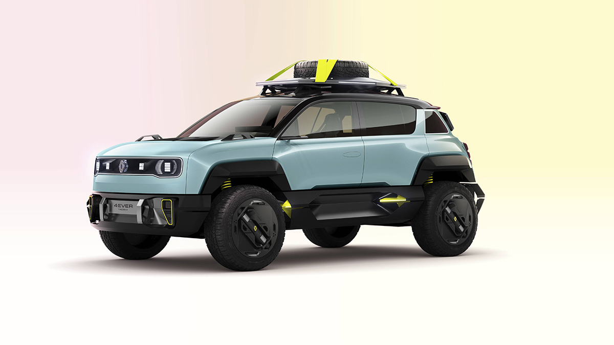 La 4L électrique sera un des 4 véhicules électriques promis par Renault d'ici à 2025