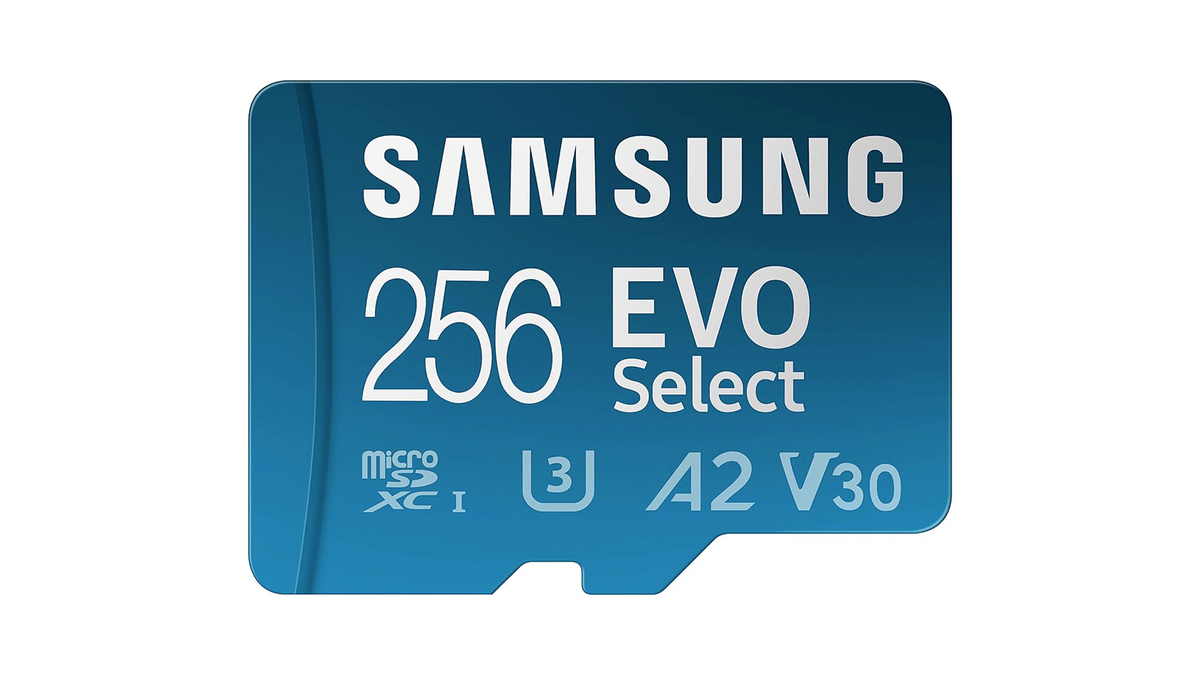 La carte microSD Samsung Evo Select 256 Go