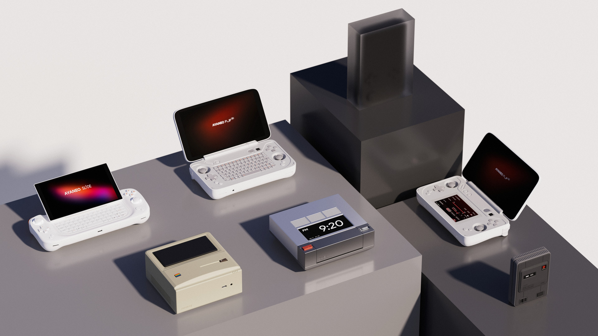 AYANEO Remake : une collection de consoles, mini-PC et d'accessoires emprunts de nostalgie