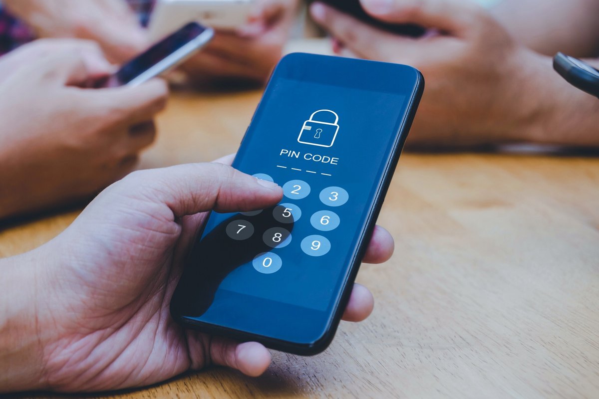 Le code PIN, encore indispensable à la sécurité des smartphones aujourd'hui © giggsy25 / Shutterstock