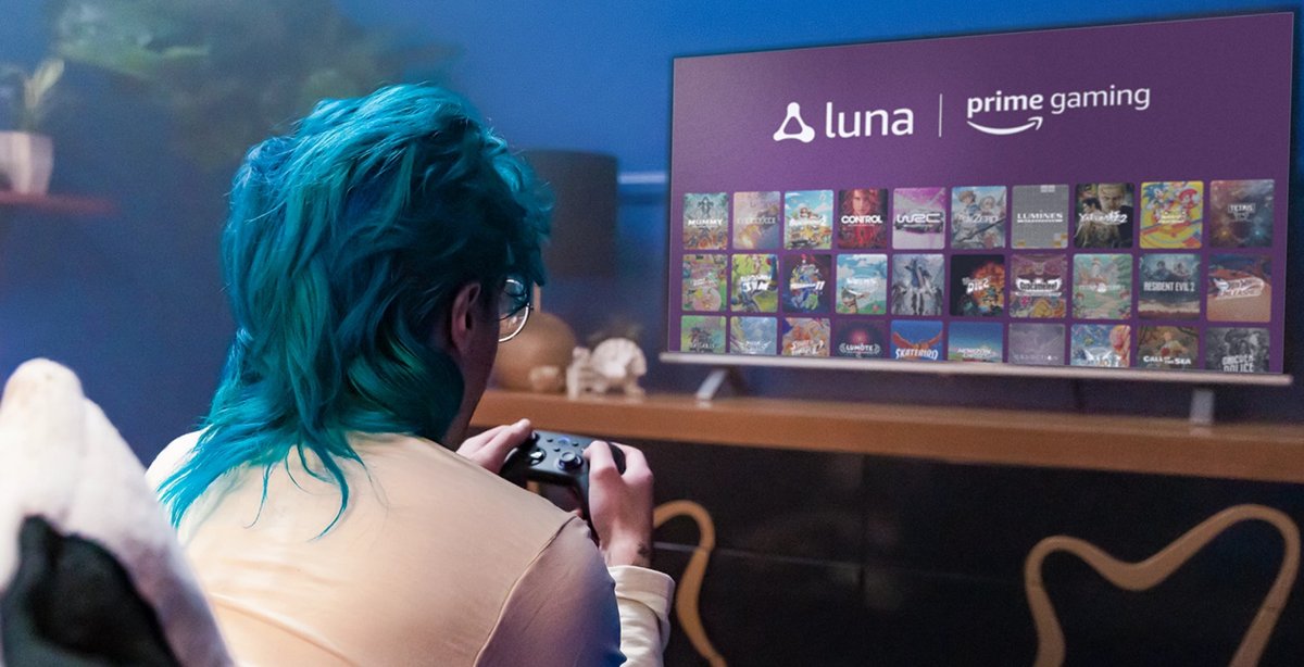 Luna, la plateforme de cloud gaming d'Amazon © Amazon