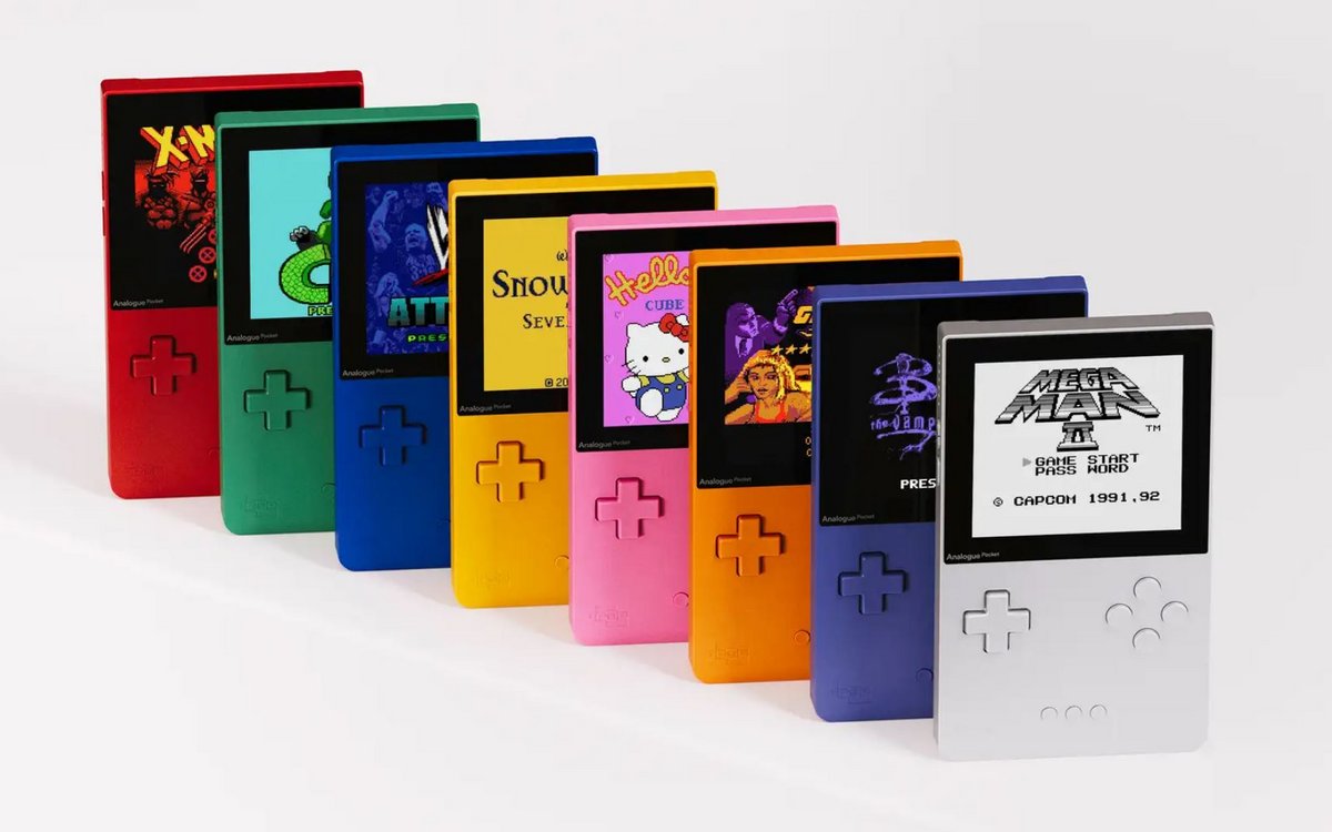 L'Analogue Pocket est de retour pour les fêtes de fin d'année, avec une nouvelle gamme très colorée © Analogue