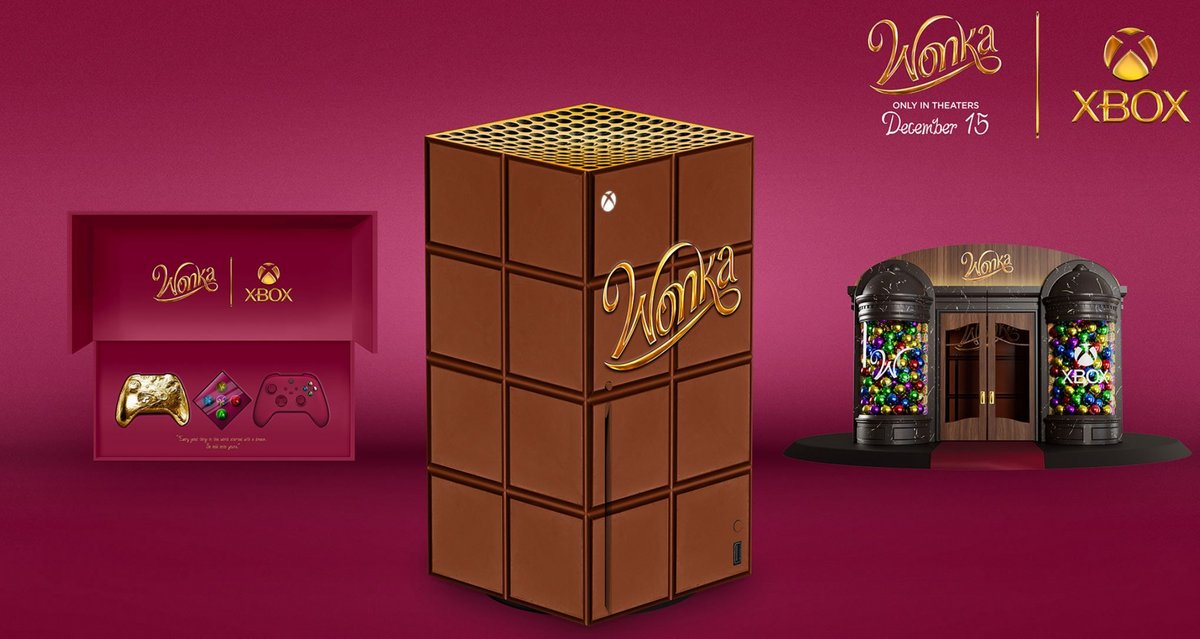 La Xbox Series S en chocolat n'est pas comestible © Microsoft / Warner Bros.
