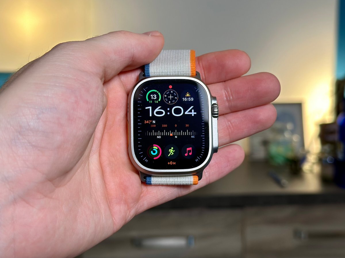 L'Apple Watch Ultra 2 est visée par la procédure pour violation de brevets sur la technologie de mesure de la SPO2. © Mathieu Grumiaux pour Clubic