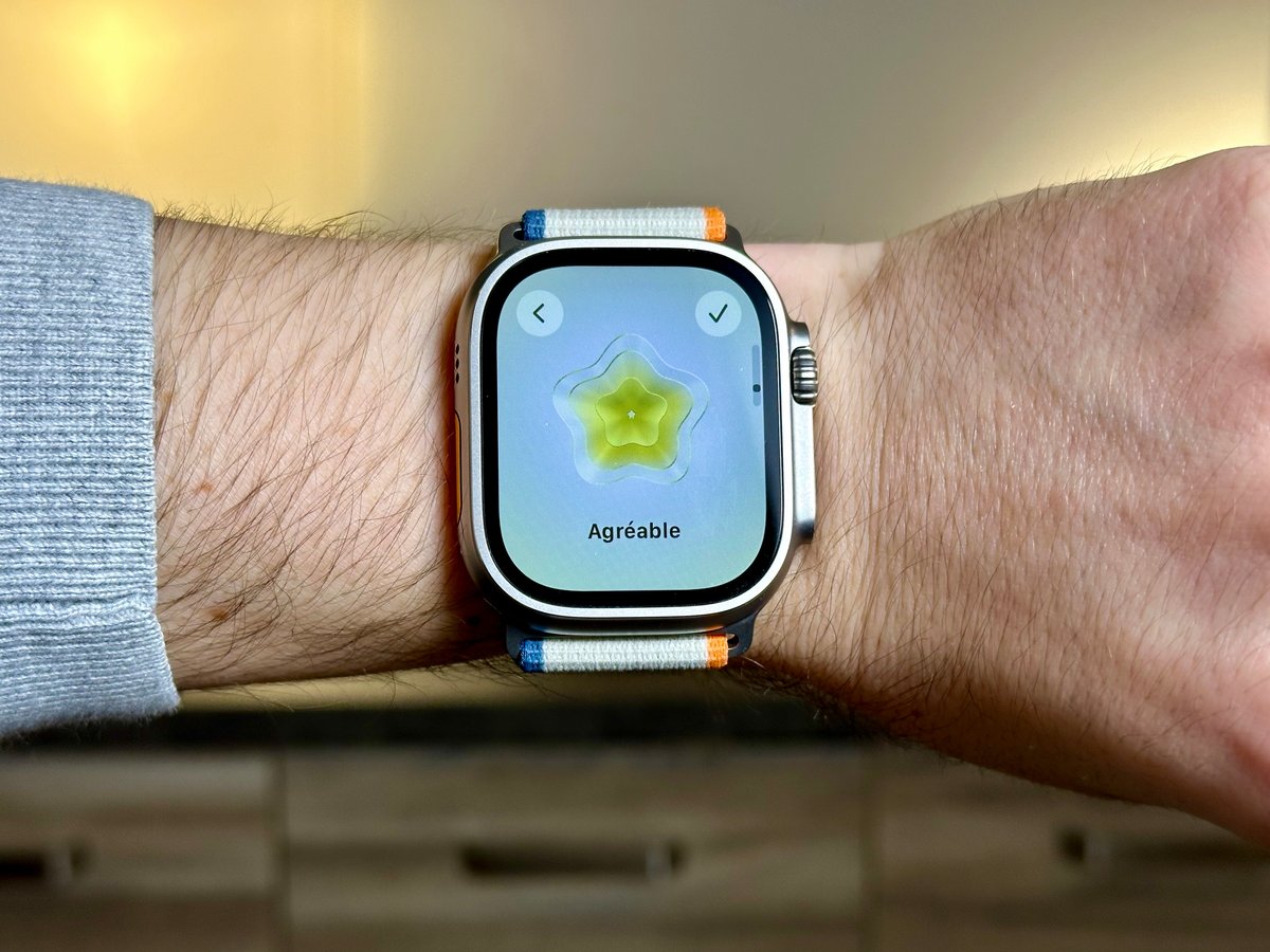 L&#039;Apple Watch Ultra 2 prend soin de votre santé mentale © Mathieu Grumiaux pour Clubic