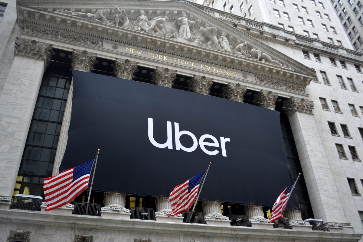 Une affiche Uber, à New York © Christopher Penler / Shutterstock.com