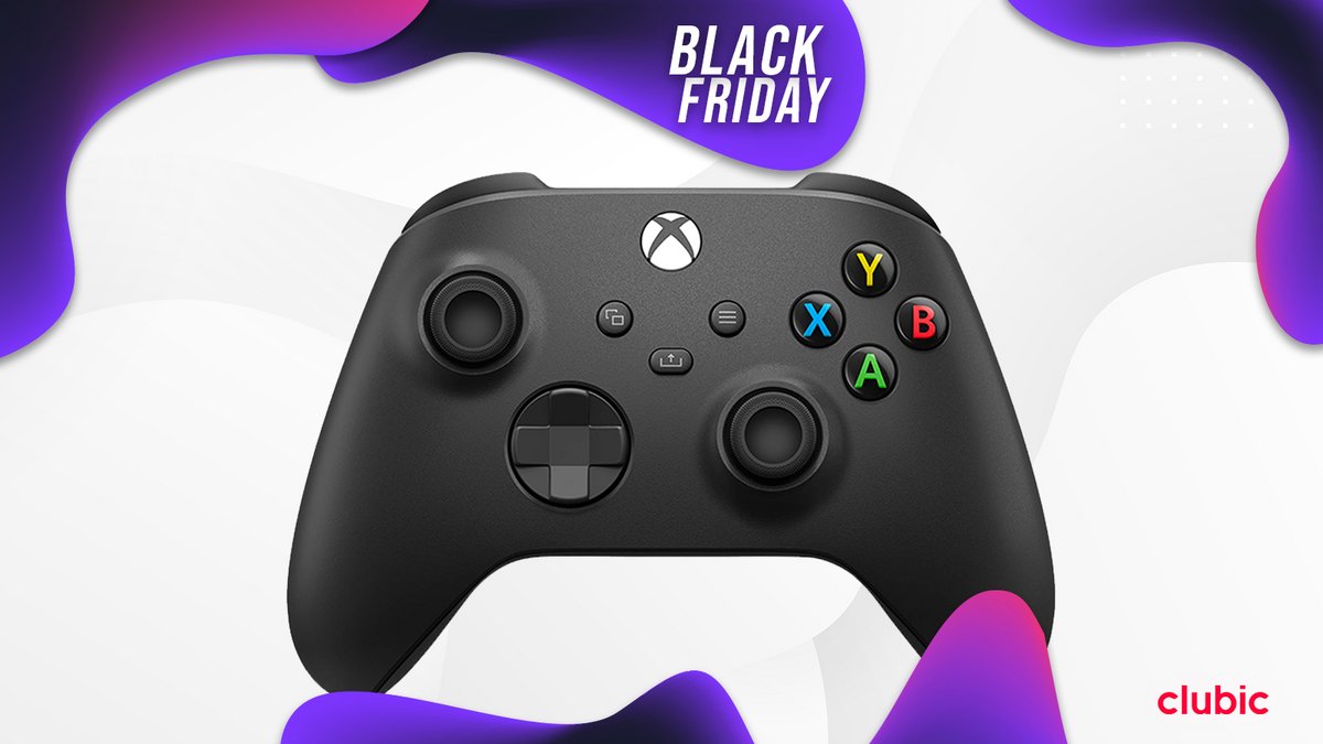 La manette Xbox Series Carbon Black en promo pendant le Black Friday